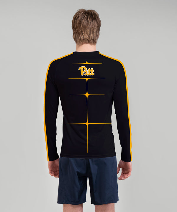 Men's University of Pittsburgh Motion Base Layer LS - Black