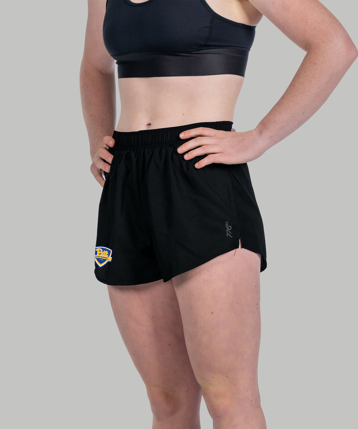Women's University of Pittsburgh Training Short - Black