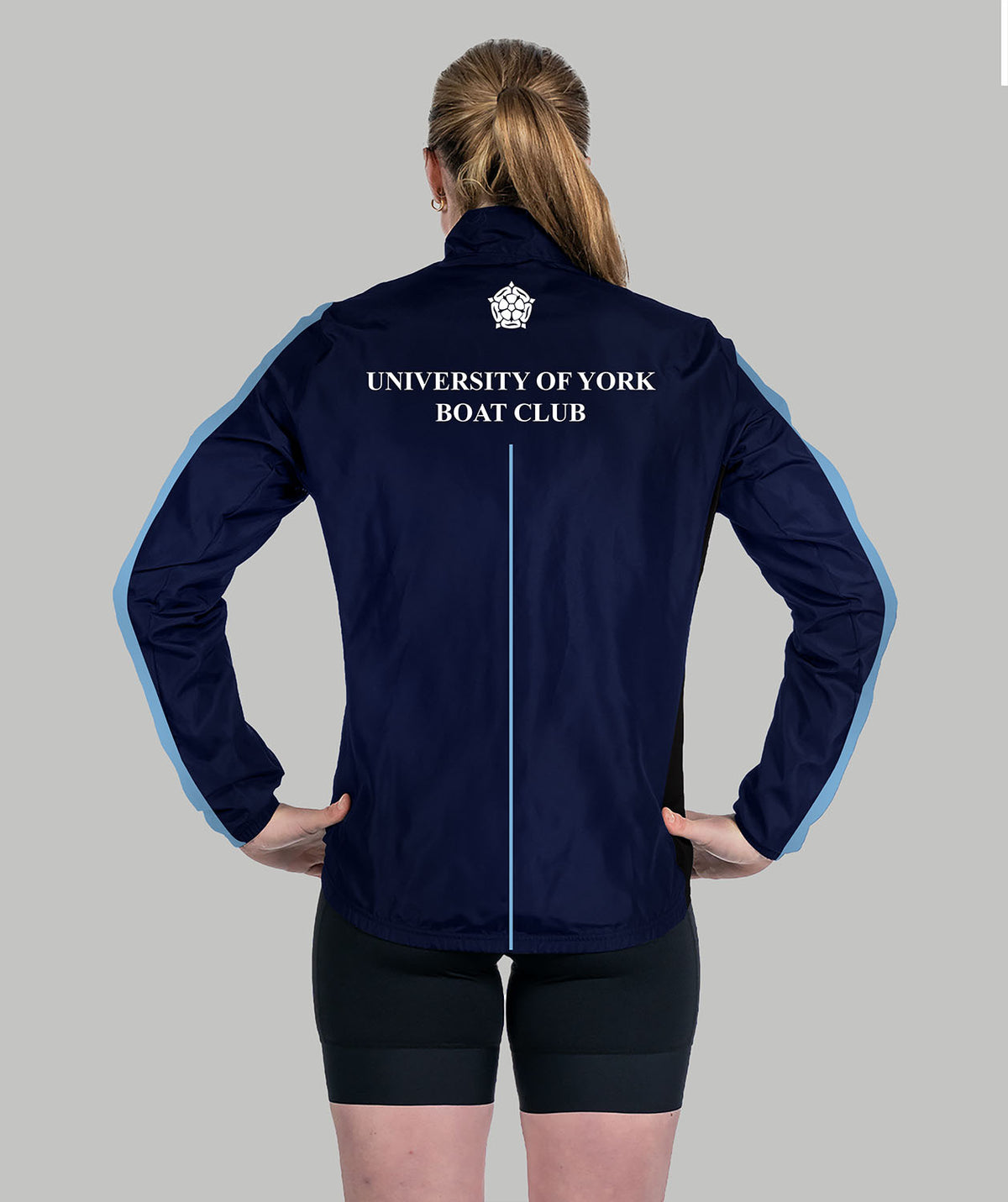 Women's University Of York BC Cirrostratus Wind Jacket - Navy