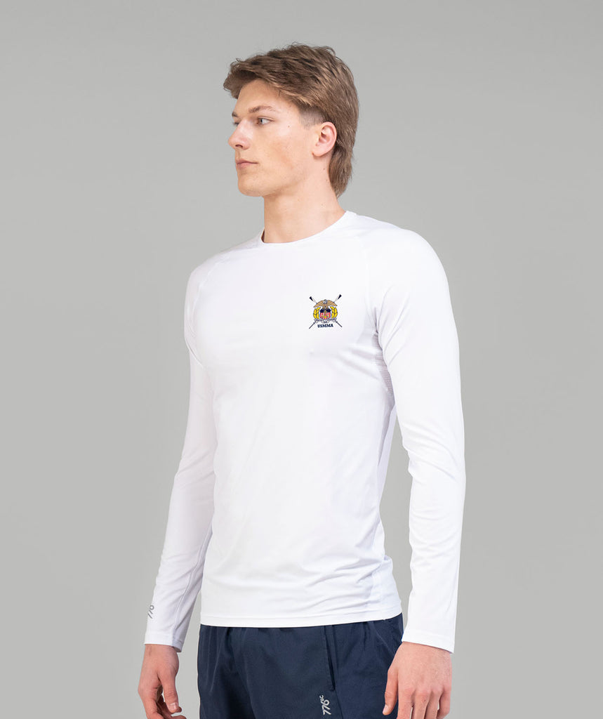 Men's US Merchant Marine Academy Base Layer LS - White