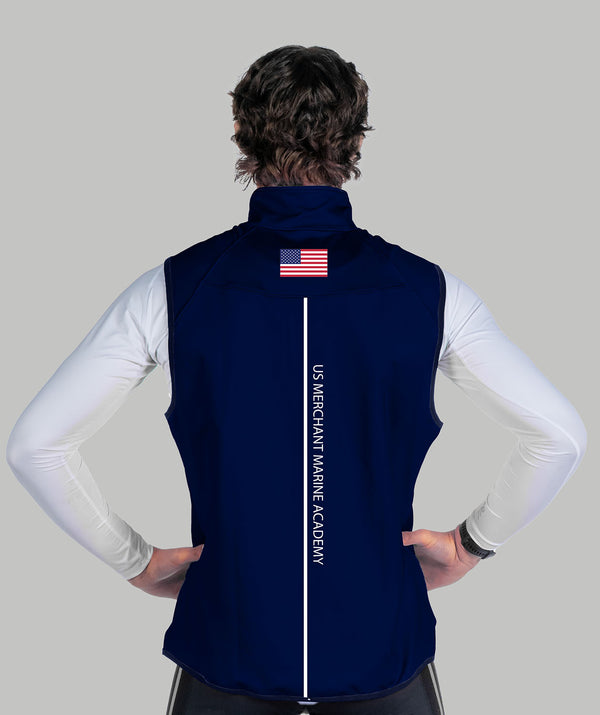 Men's US Merchant Marine Academy Stratus Vest - Navy