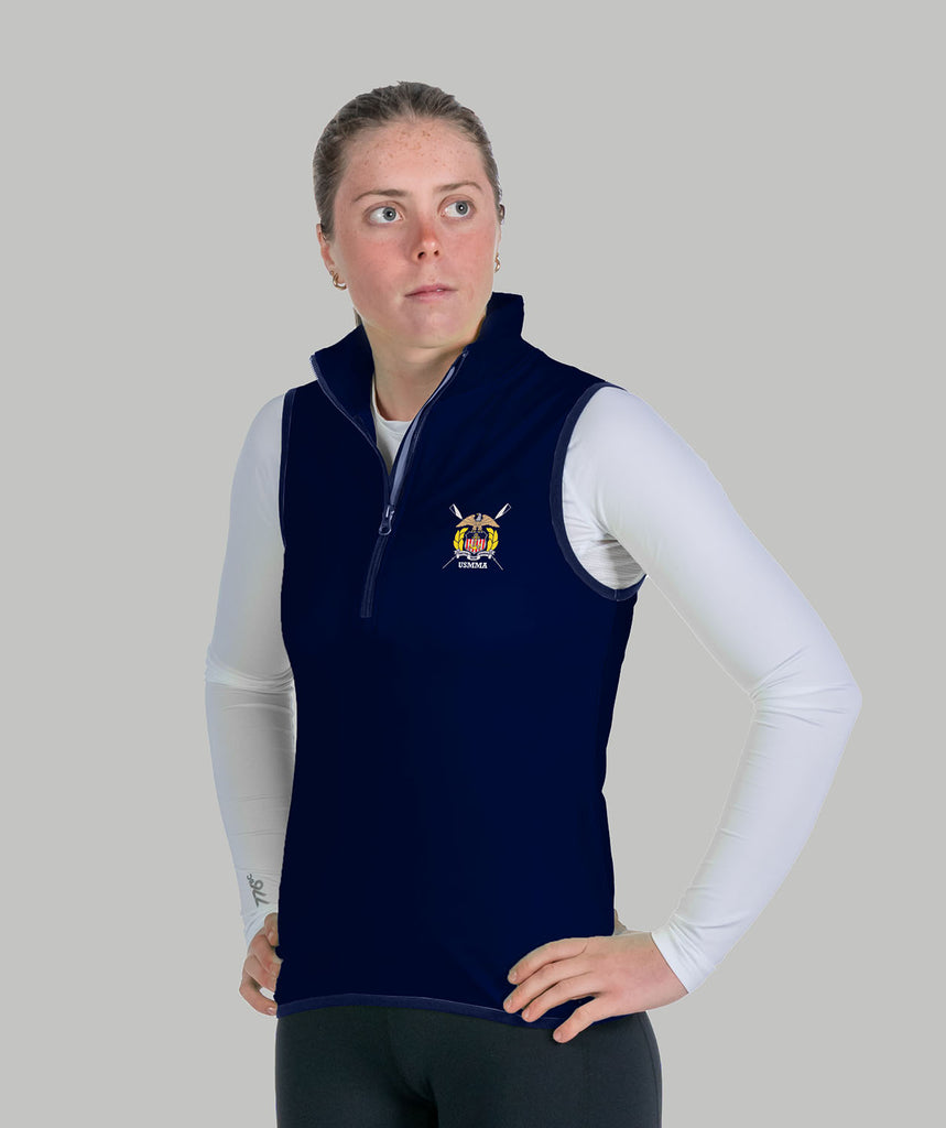 Women's US Merchant Marine Academy Stratus Vest - Navy