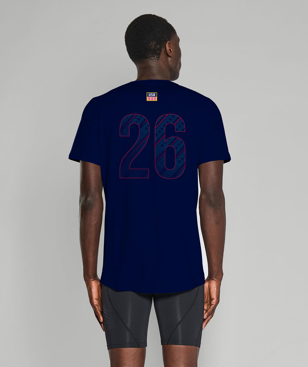 Unisex 776BC X USRowing Training T-Shirt SS - Navy