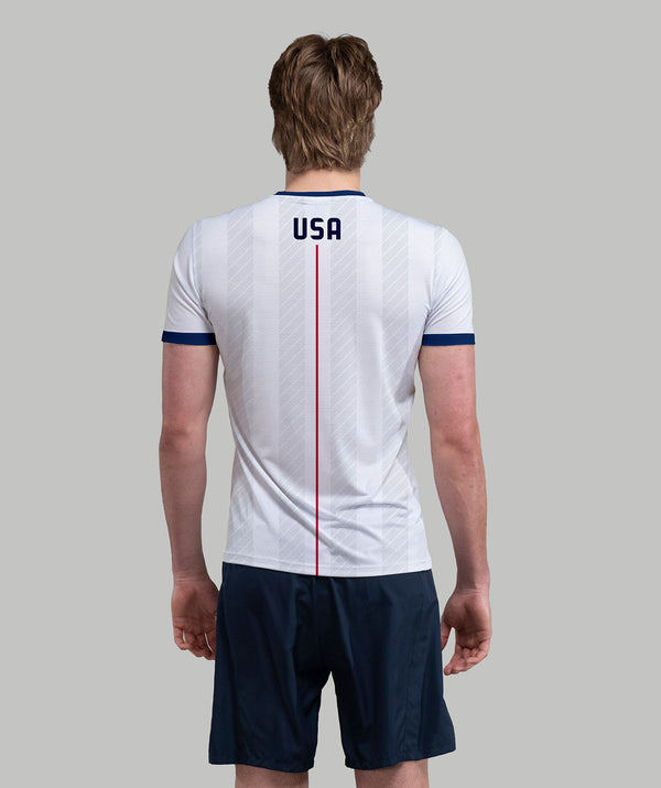Unisex 776BC X USRowing Henley Performance SS - White
