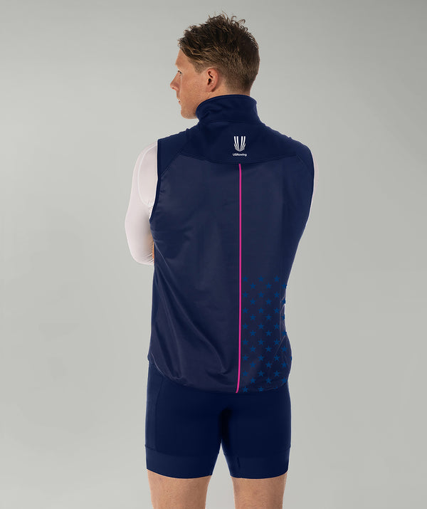 Men's 776BC X USRowing Precision Stratus Vest - Navy/Pink