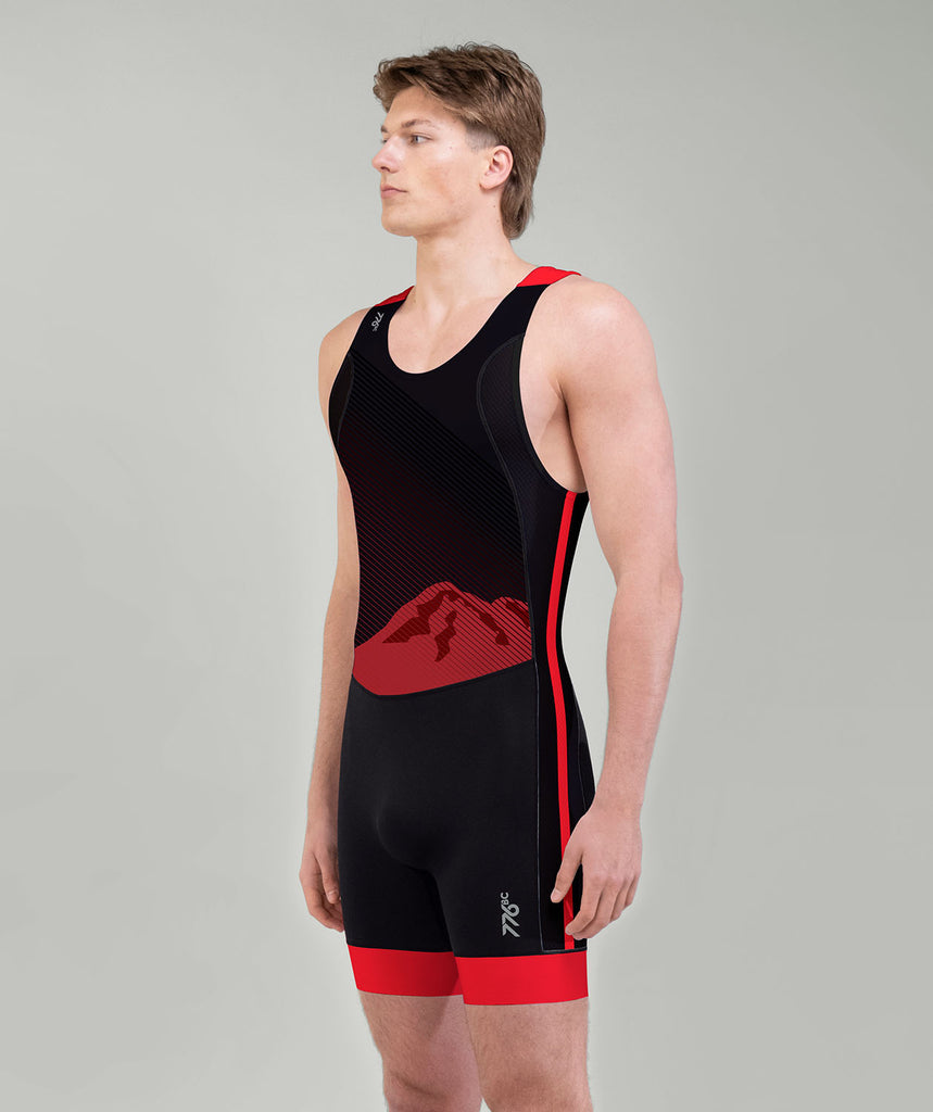 Men's Utah Crew Pro Unisuit - Red/Black