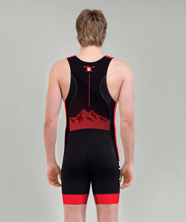 Men's Utah Crew Pro Unisuit - Red/Black