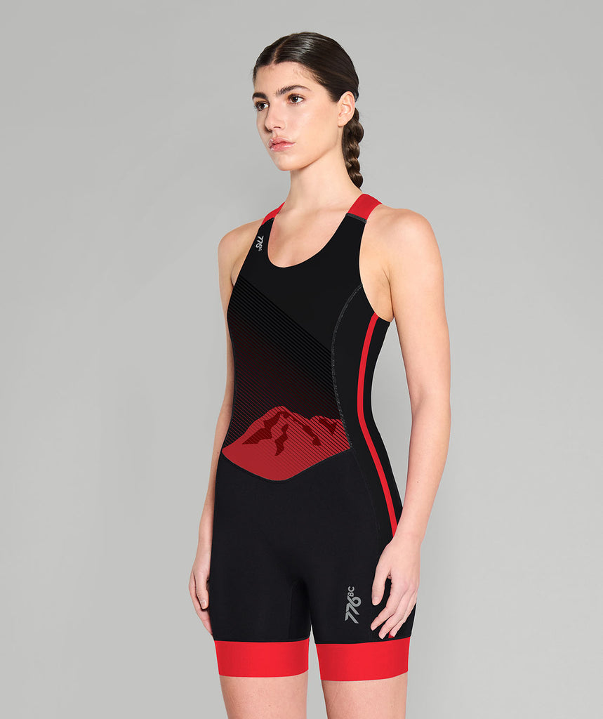 Women's Utah Crew Pro Unisuit - Red/Black