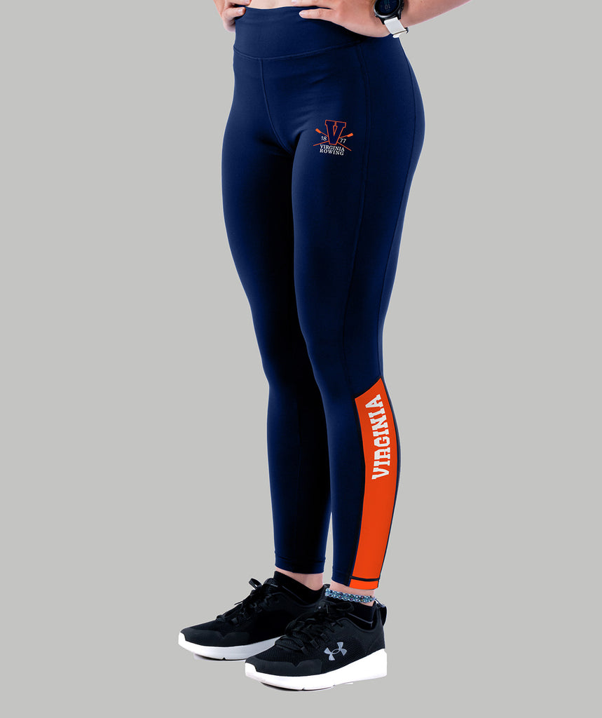 Women's Virginia Rowing Association Streamline Tight - Navy