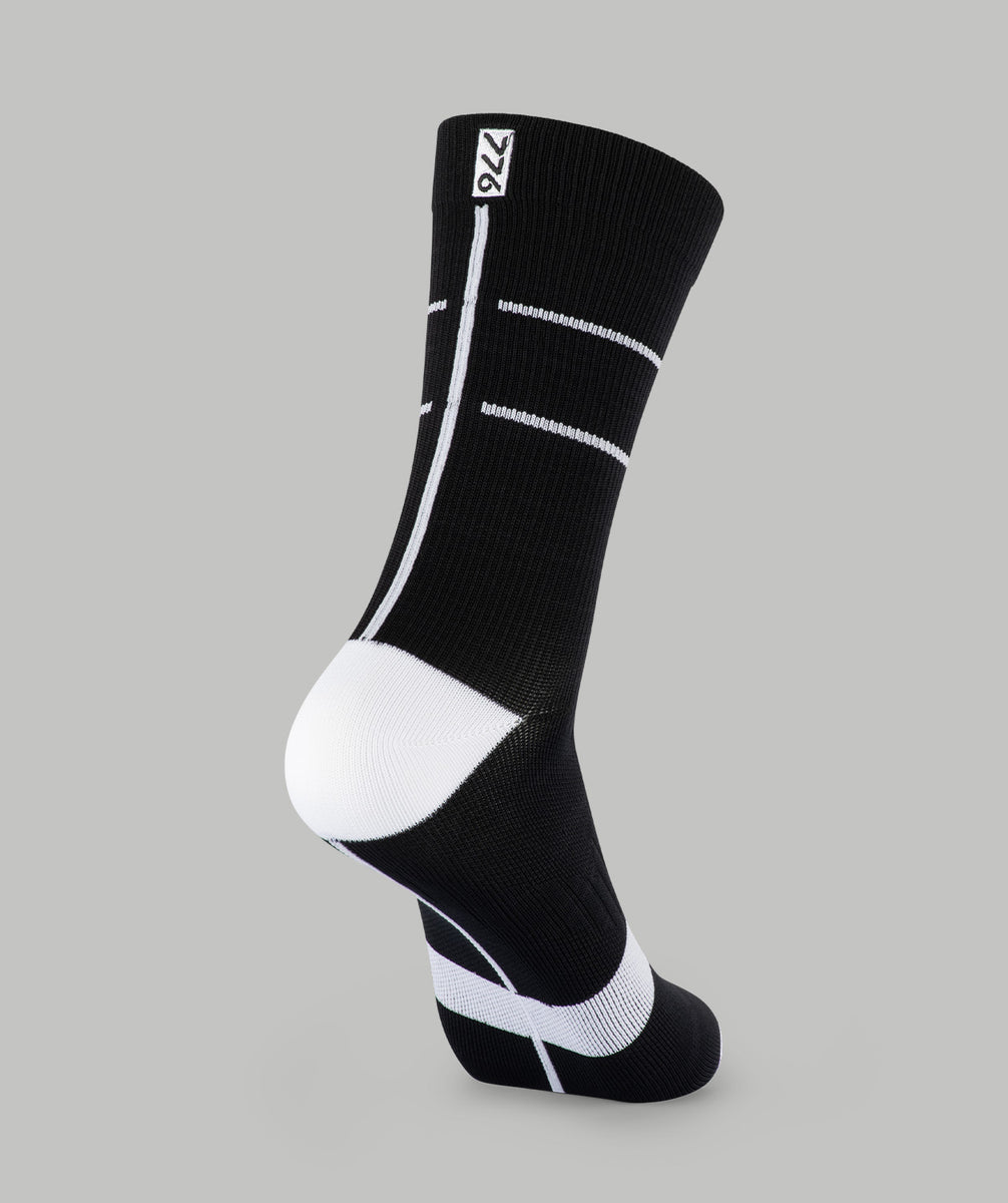 Motion Performance Socks - Black/White | 776BC – 776BC USA Inc