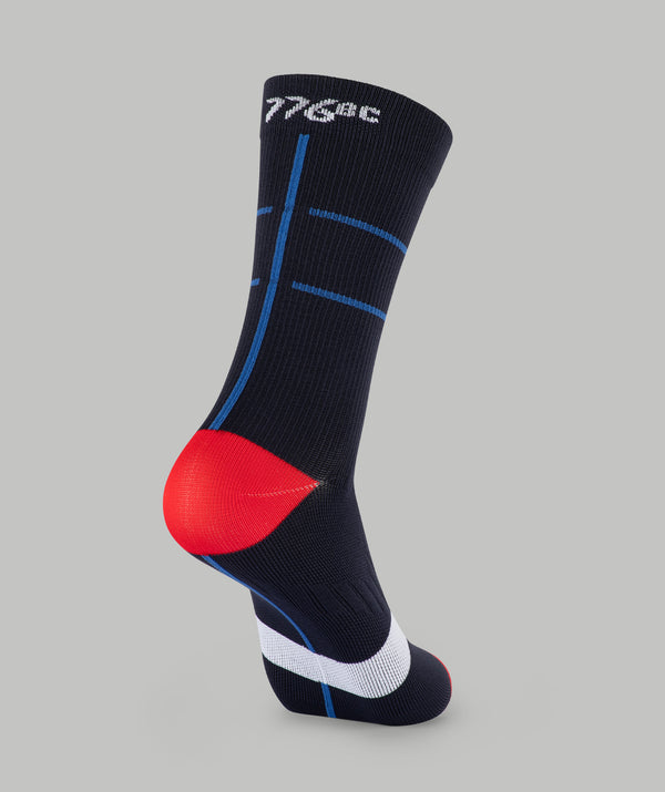 Motion Performance Socks - Navy/Cobalt