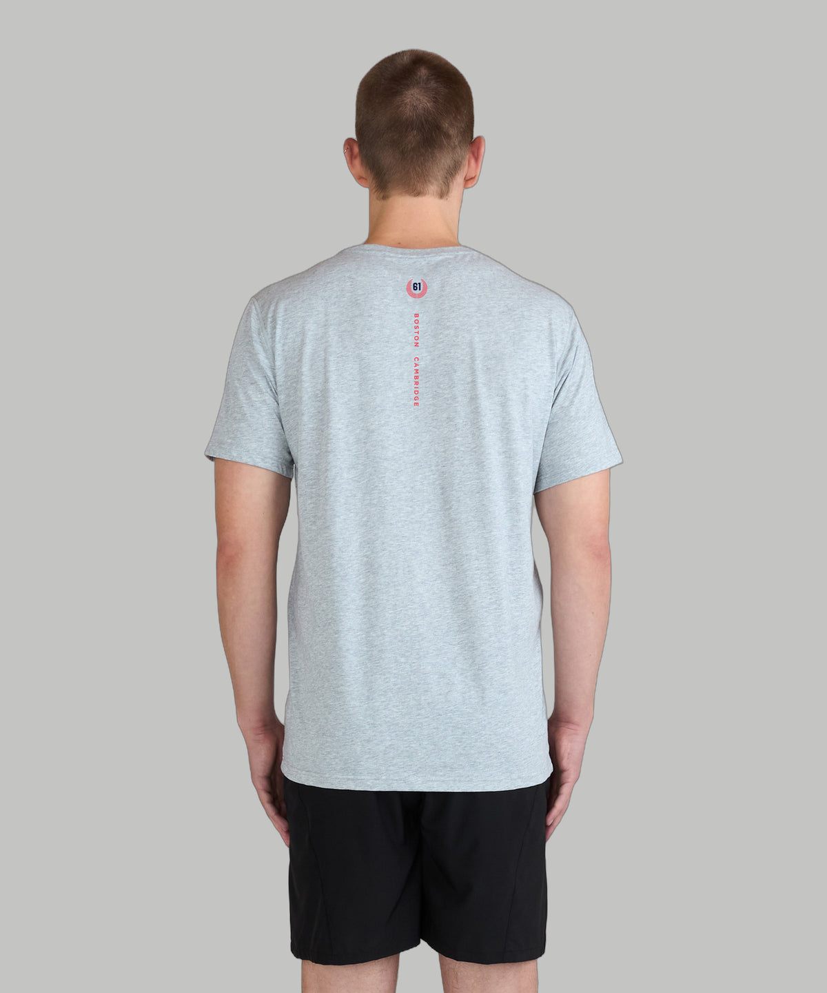 Unisex 776BC X HOCR 61 Crew T-Shirt SS - Grey Marle