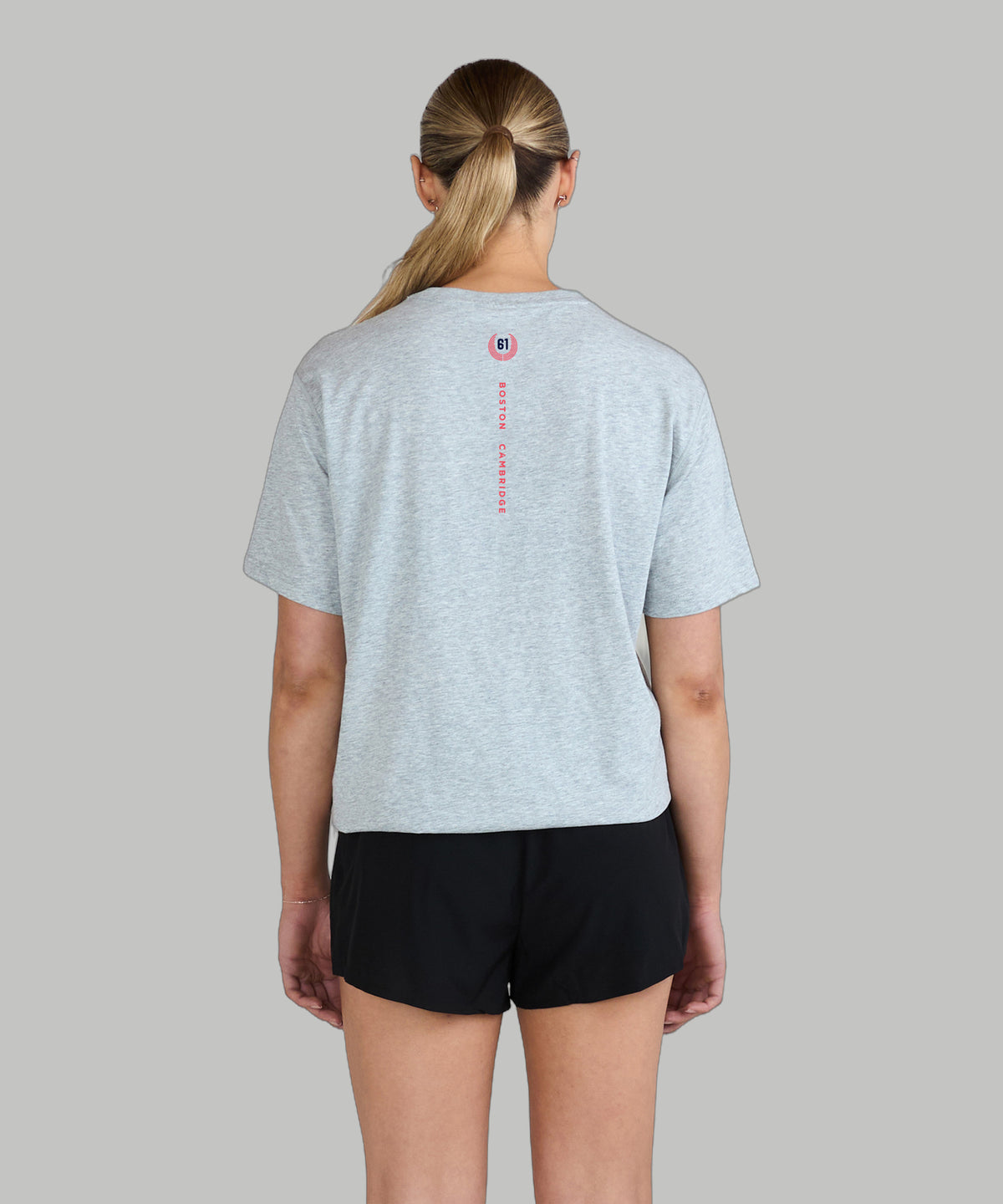 Unisex 776BC X HOCR 61 Crew T-Shirt SS - Grey Marle
