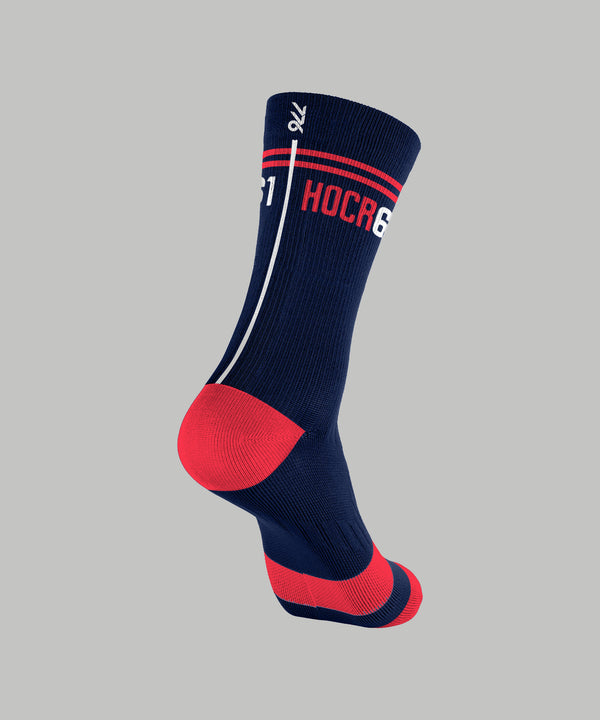 Unisex 776BC X HOCR 61 Performance Socks - Crimson
