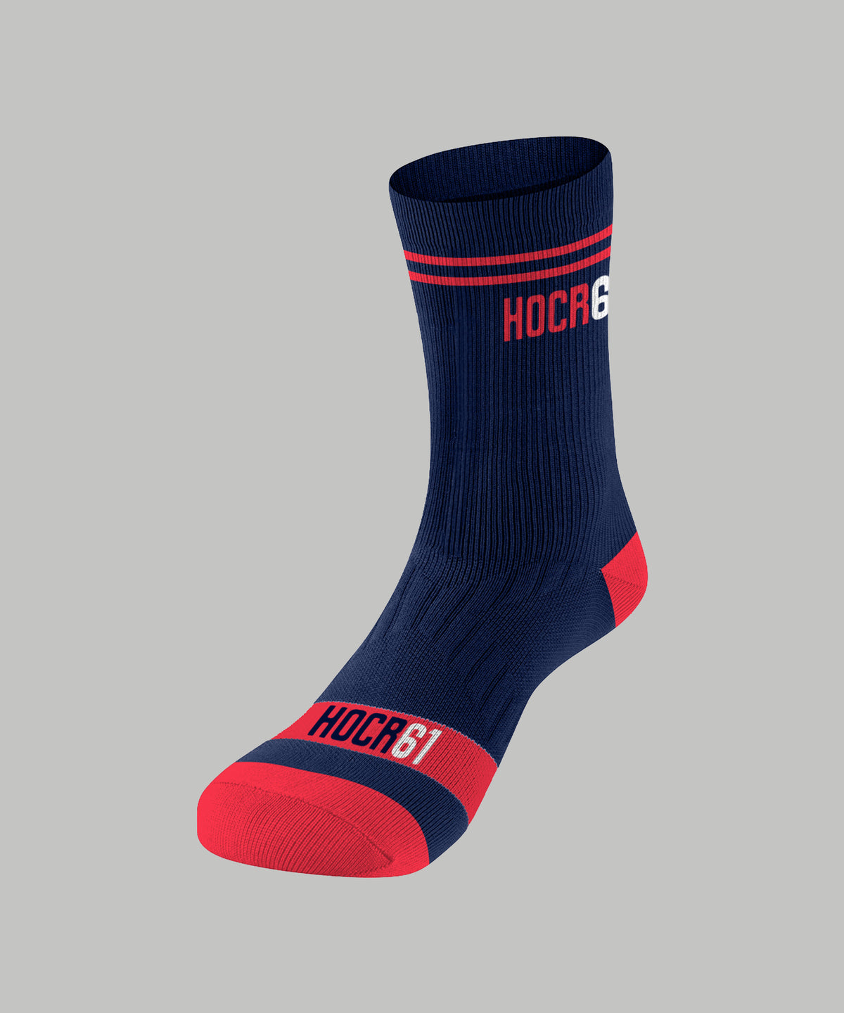 Unisex 776BC X HOCR 61 Performance Socks - Crimson