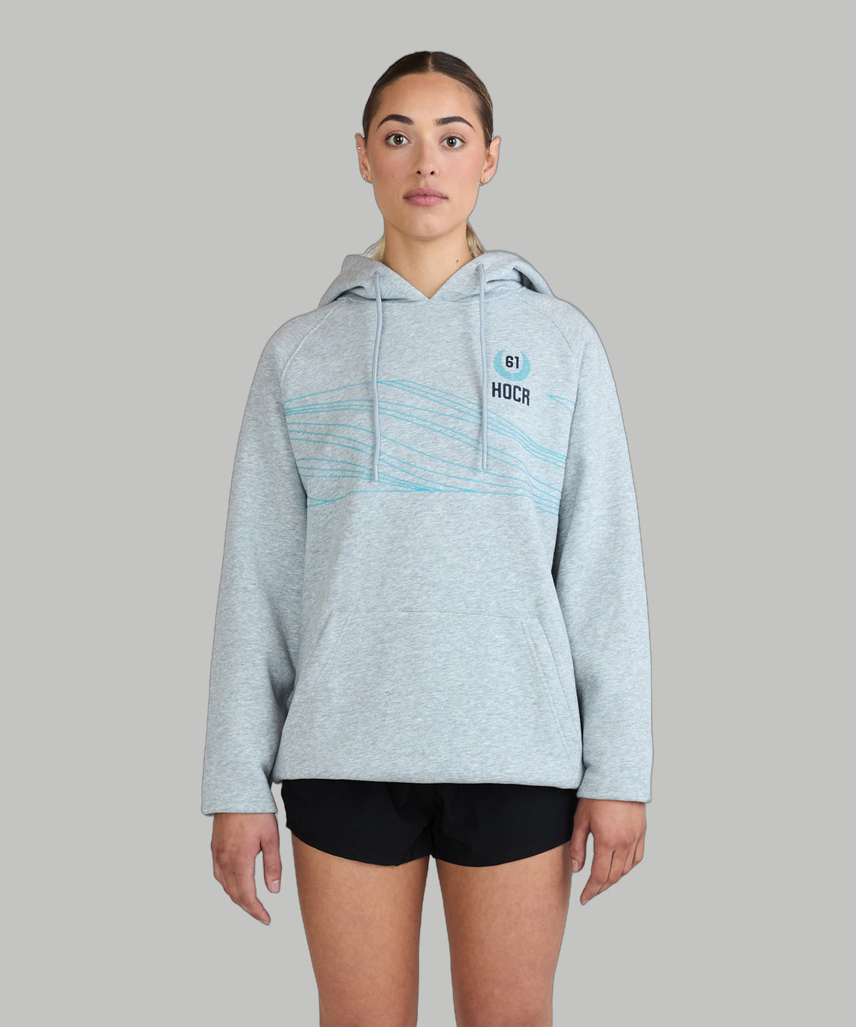 Unisex 776BC X HOCR 61 Pop Over Hoodie - Grey Marle