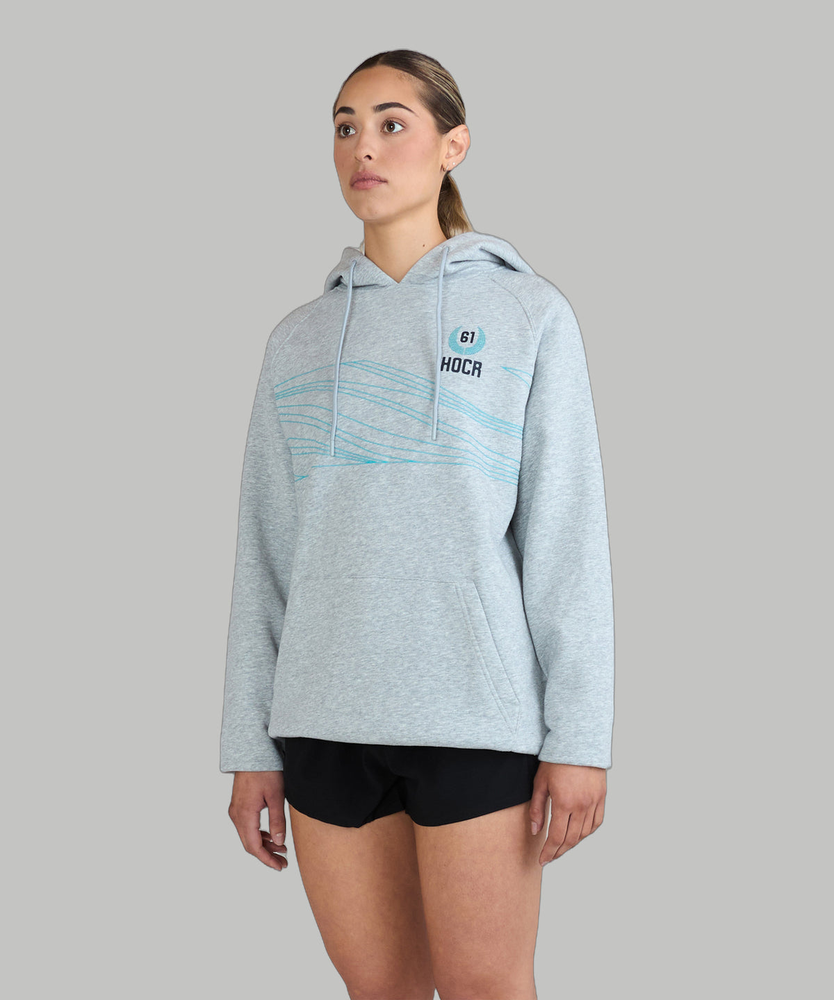 Unisex 776BC X HOCR 61 Pop Over Hoodie - Grey Marle