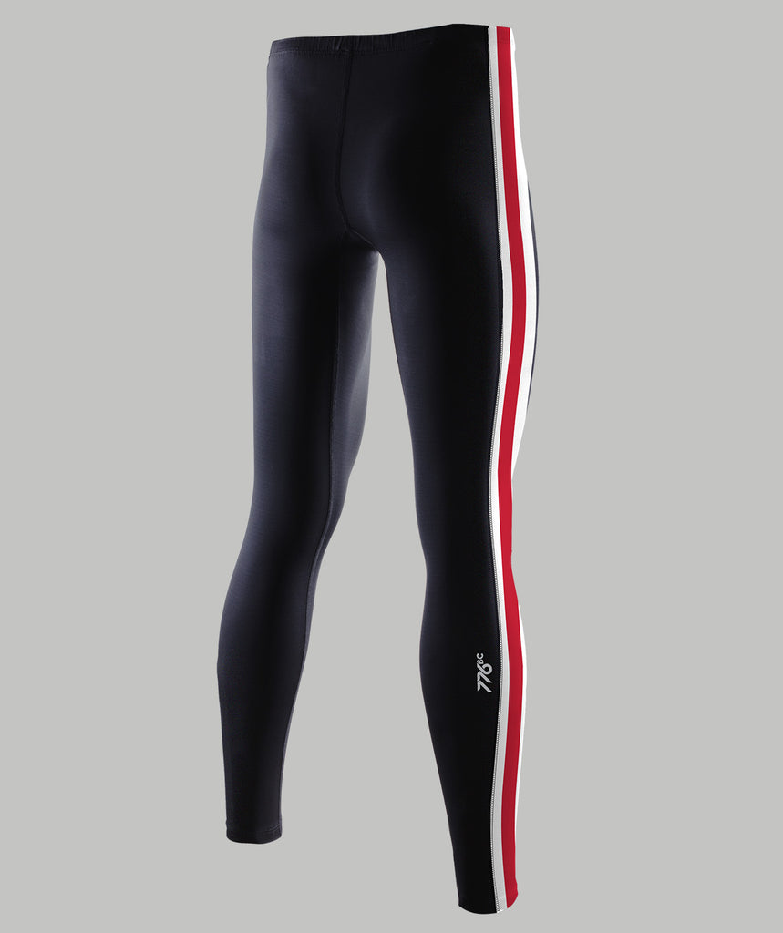Men's Vancouver Rowing Club Streamline Tight - Black/Red/White