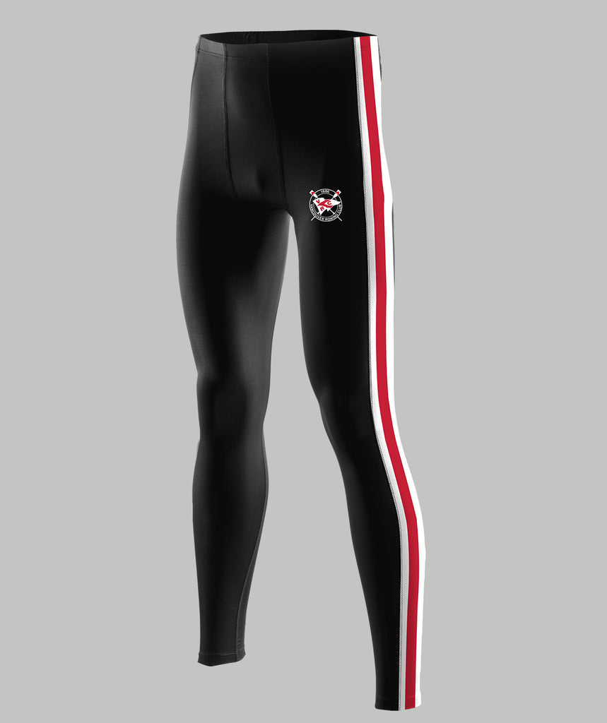 Men's Vancouver Rowing Club Streamline Tight - Black/Red/White