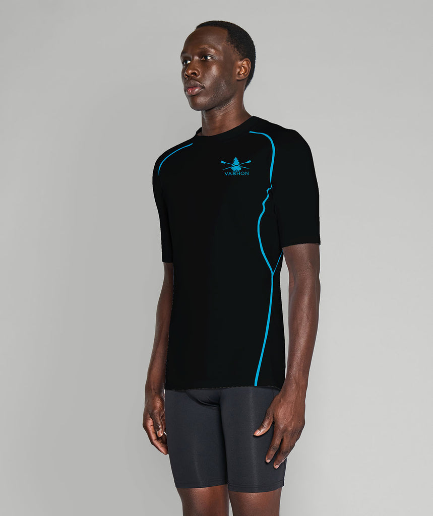 Men's Vashon Base Layer SS - Black/Blue