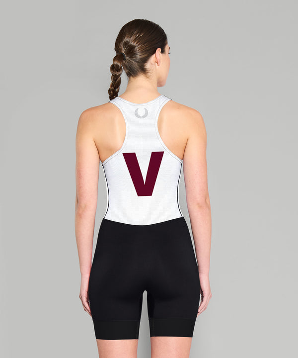 Women's Vesper Boat Club Pro Unisuit - White/Black