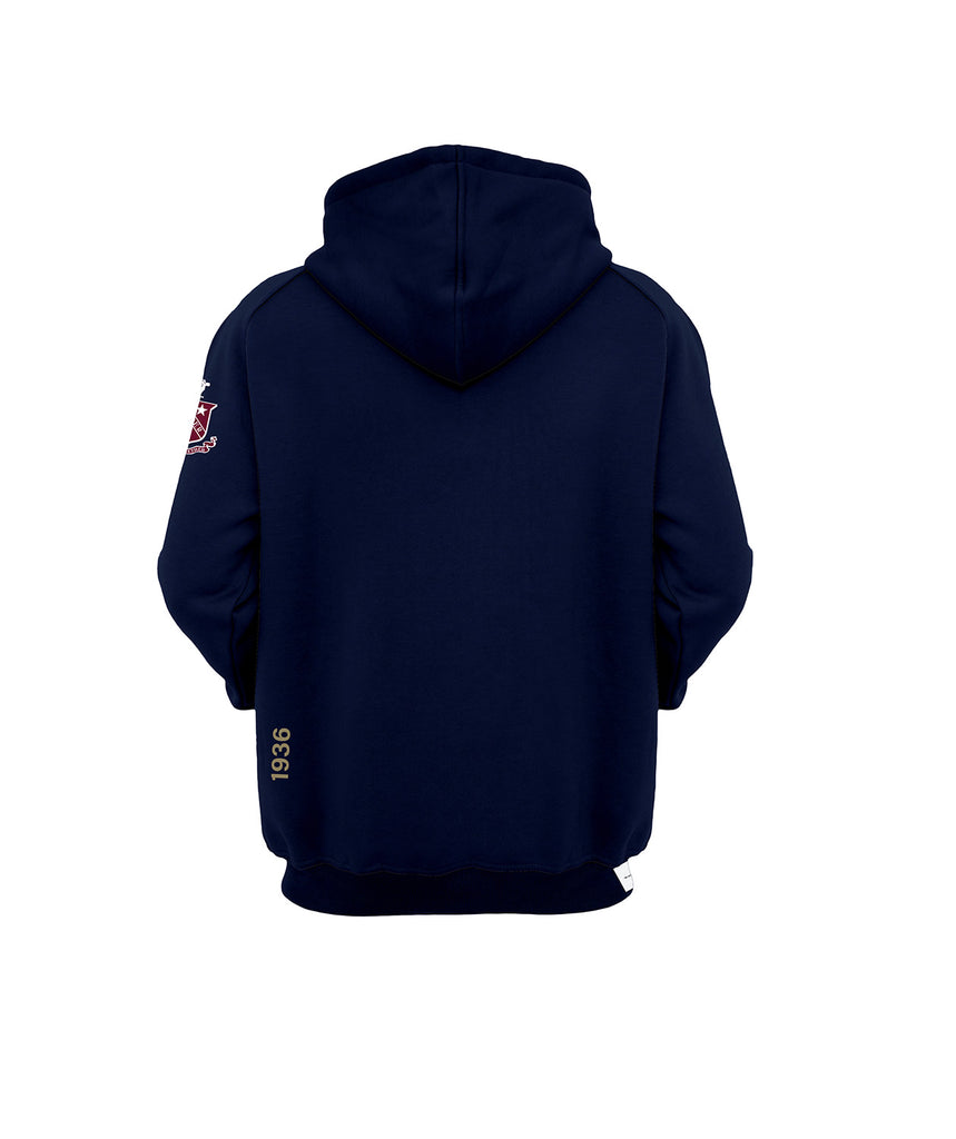 Unisex Vesper Boat Club BITB Pop Over Hoodie - Navy