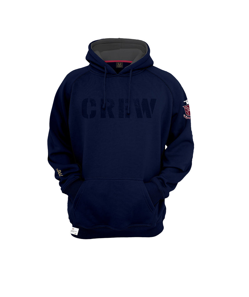 Unisex Vesper Boat Club BITB Pop Over Hoodie - Navy