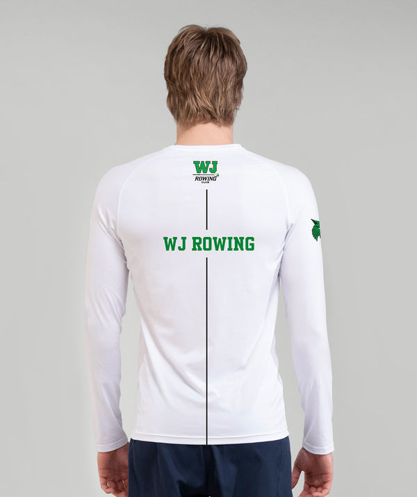 Men's Walter Johnson Base Layer LS - White/Green