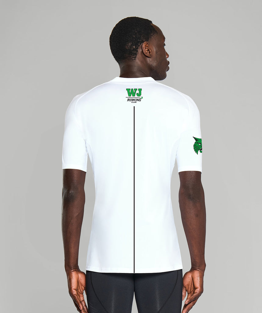 Men's Walter Johnson Base Layer SS - White/Green