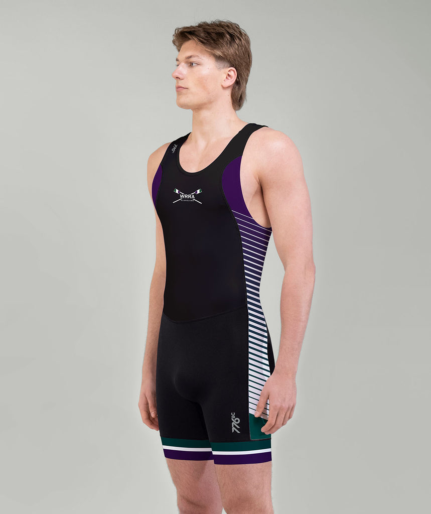 Men's WRRA Pro Unisuit - Black/Purple/Green