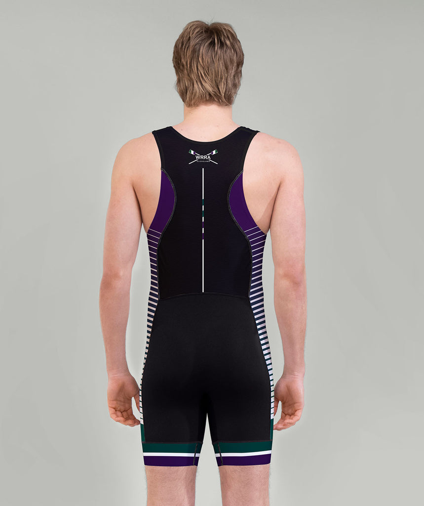 Men's WRRA Pro Unisuit - Black/Purple/Green