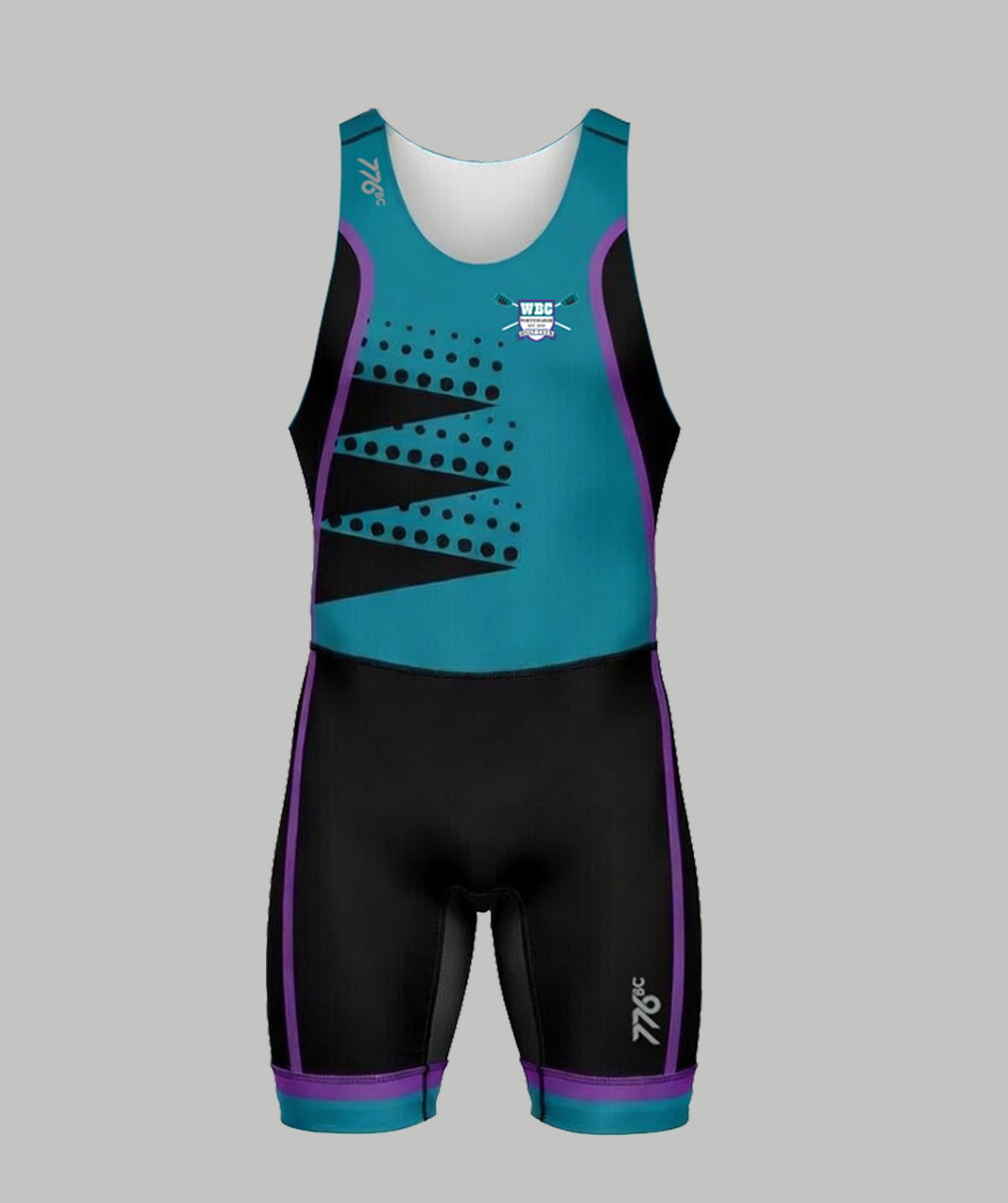Men's Whitemarsh Pro Unisuit - Teal/Black