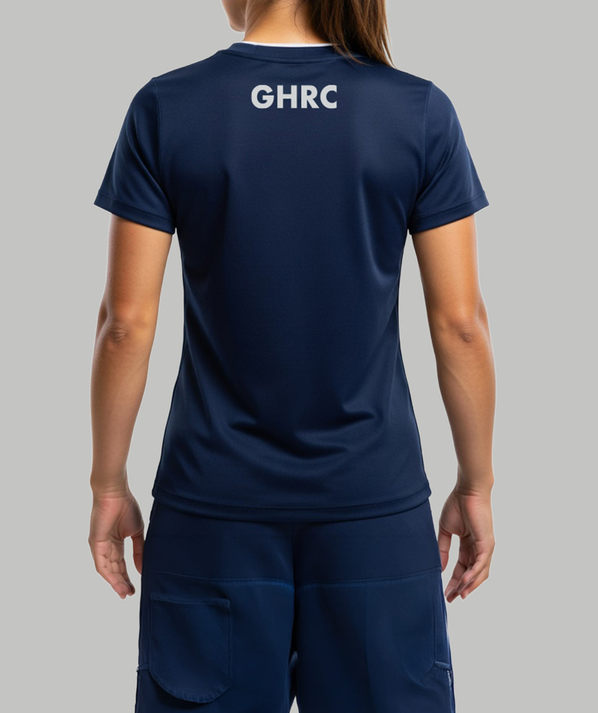 Women's Greater Houston Rowing Club Performance T-Shirt SS - Blue