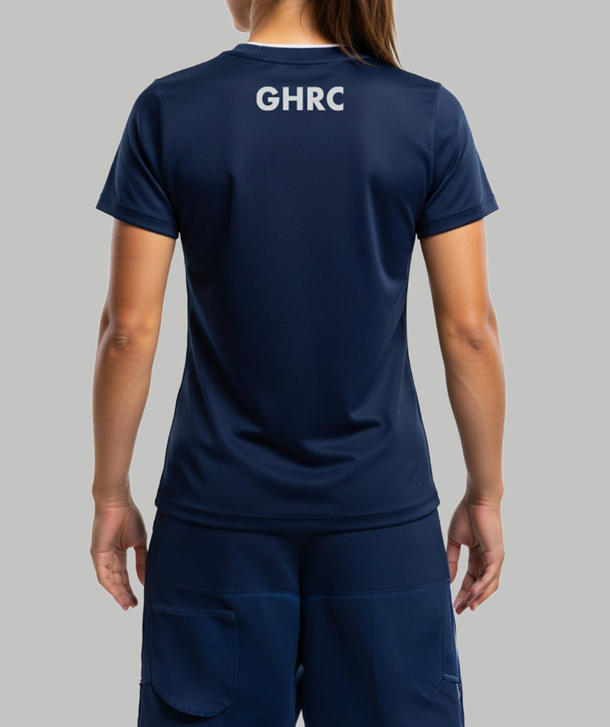 Women's Greater Houston Rowing Club Performance T-Shirt SS - Blue