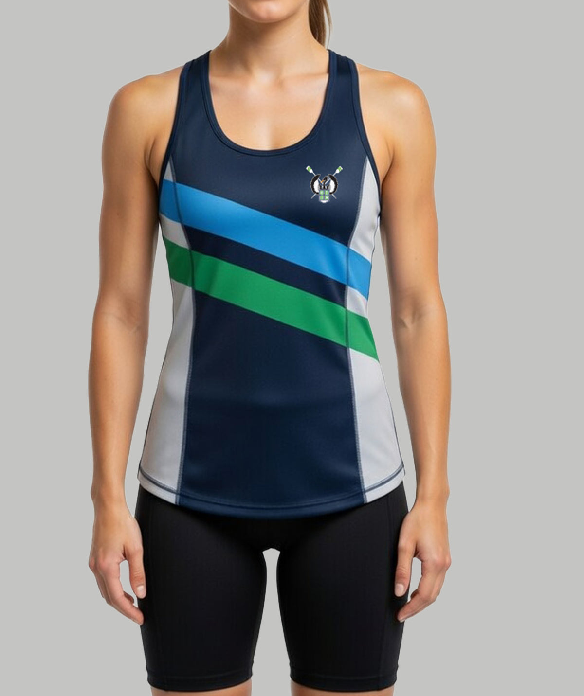 Women's Greater Houston Rowing Club Performance Tank - Blue