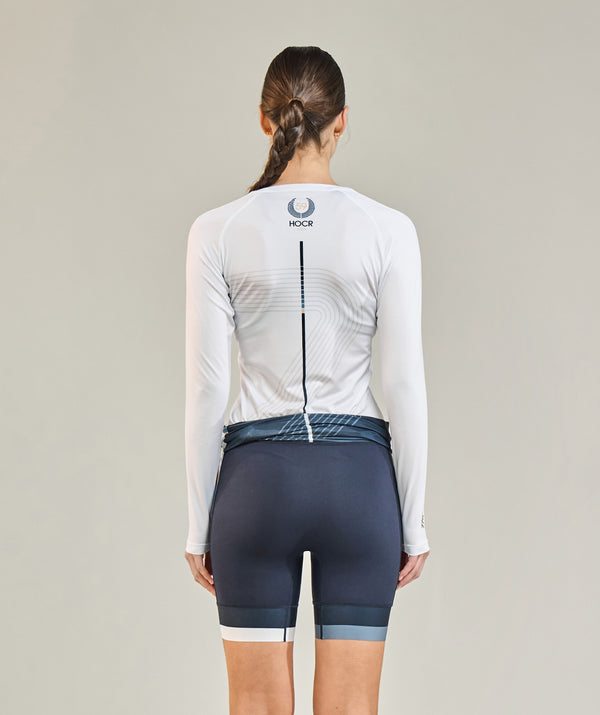 Women's 776BC X HOCR 59 Base Layer LS - Navy/White