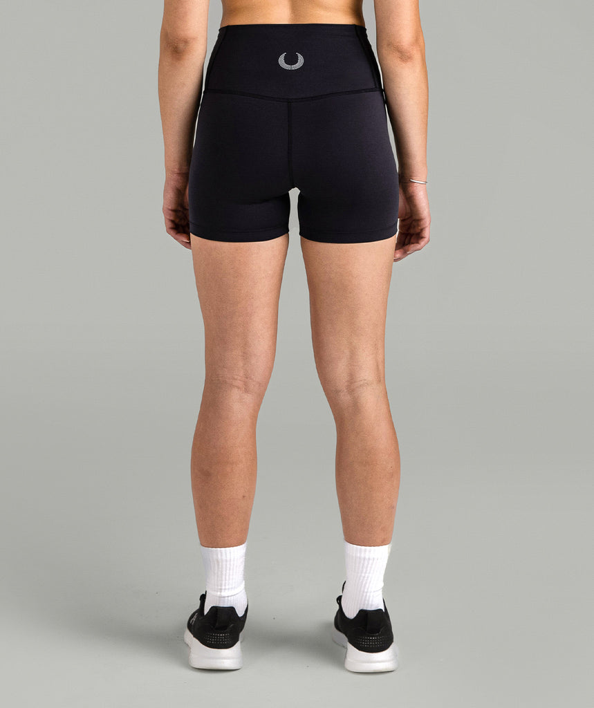 Women's Wreath Performance Short 4 - Black