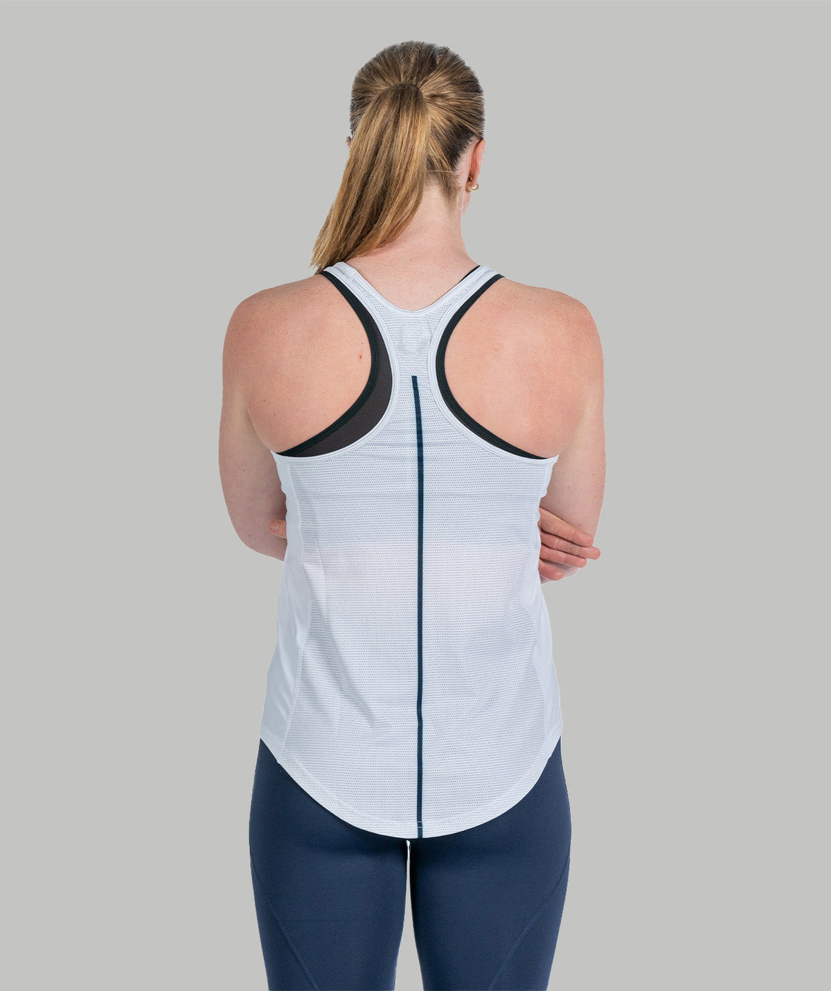 Women's 776BC x USRowing Performance Tank 01 - White