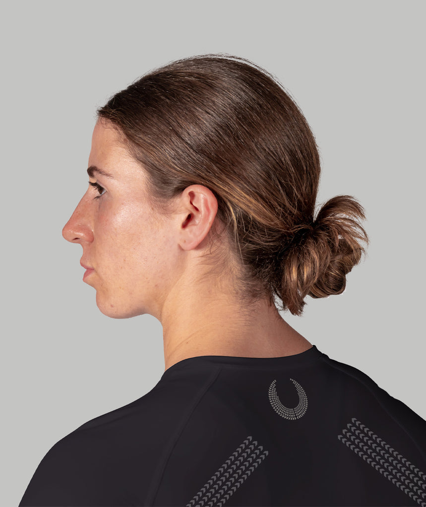 Women's Wreath Winter Base Layer LS - Black