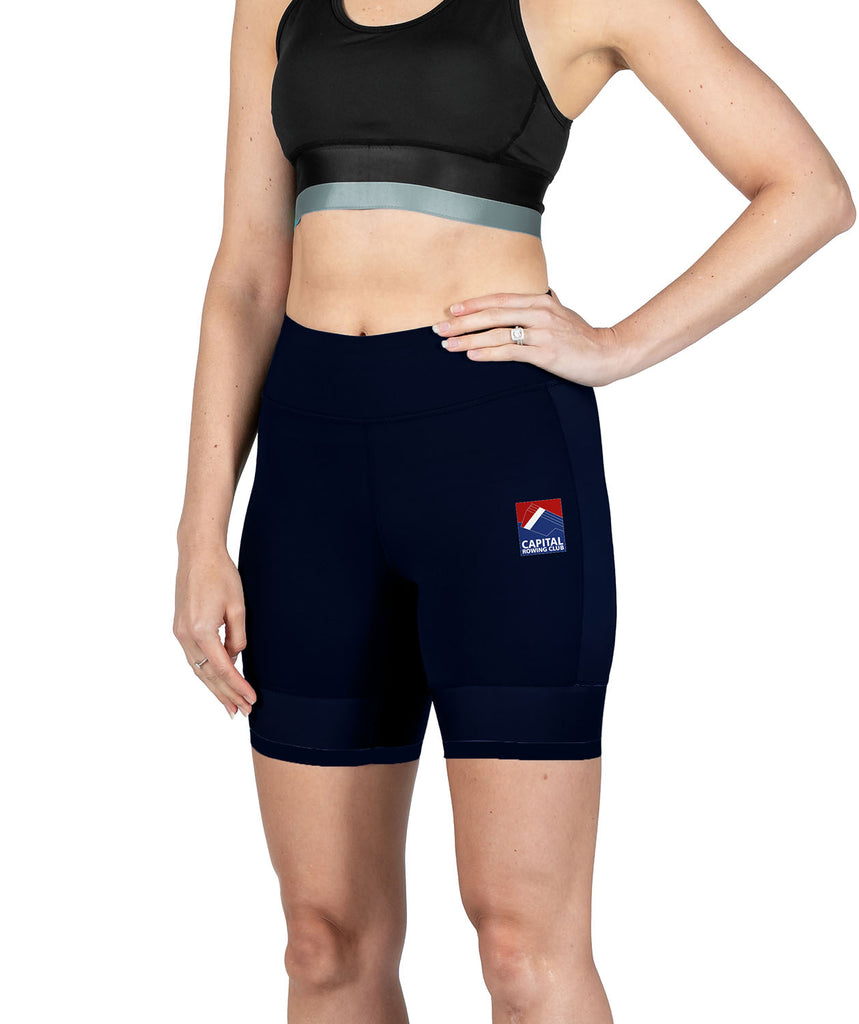 Women's Capital Rowing Club Masters Pro Active Short - Navy