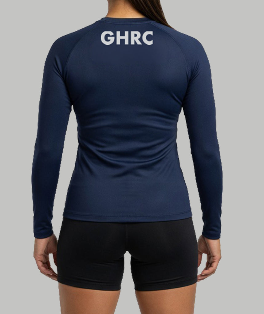 Women's Greater Houston Rowing Club Base Layer LS - Blue