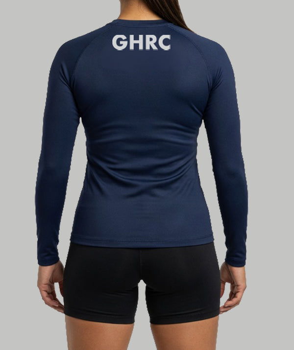 Women's Greater Houston Rowing Club Base Layer LS - Blue
