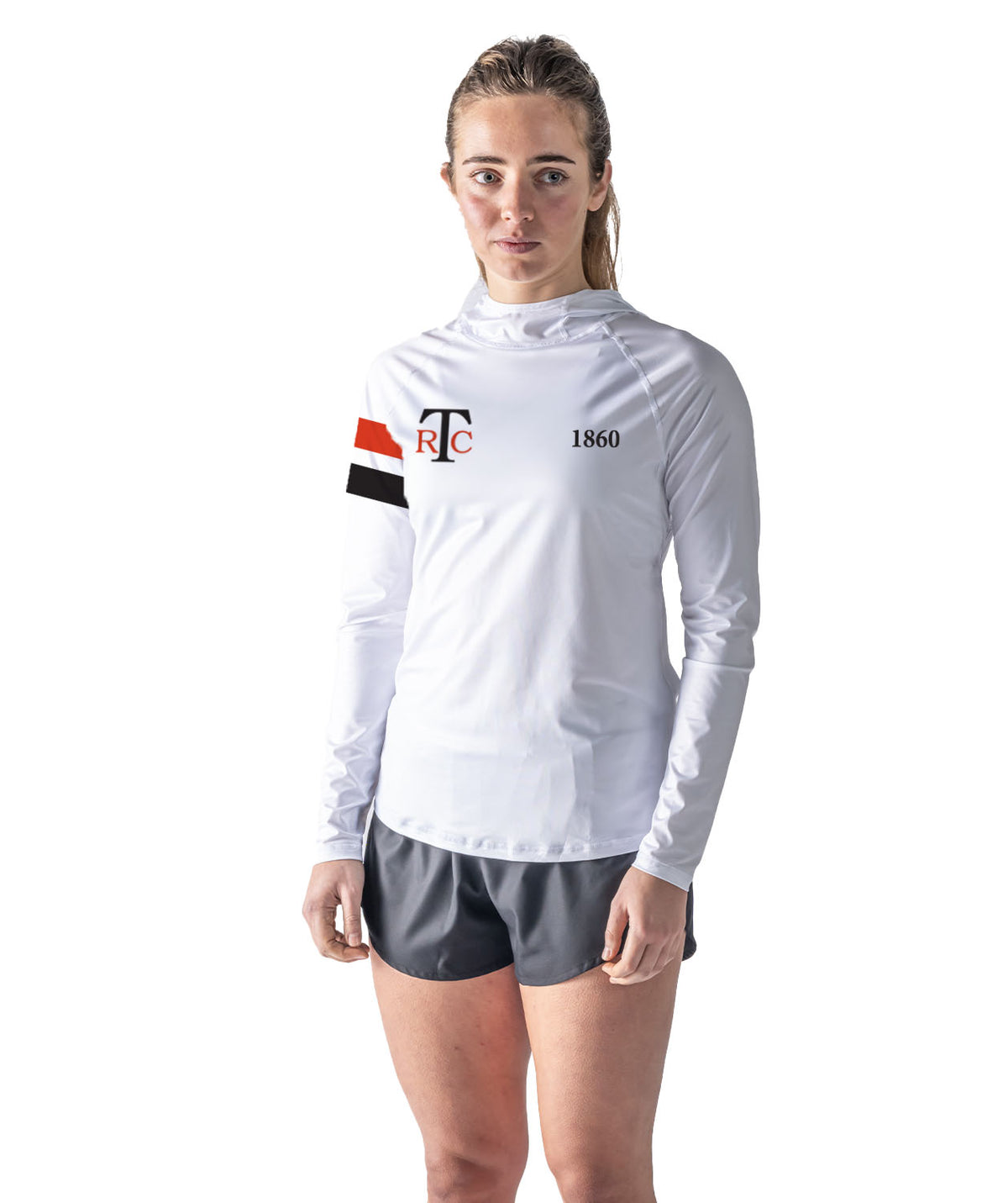 Women's Thames Rowing Club Sun Hoodie LS - White