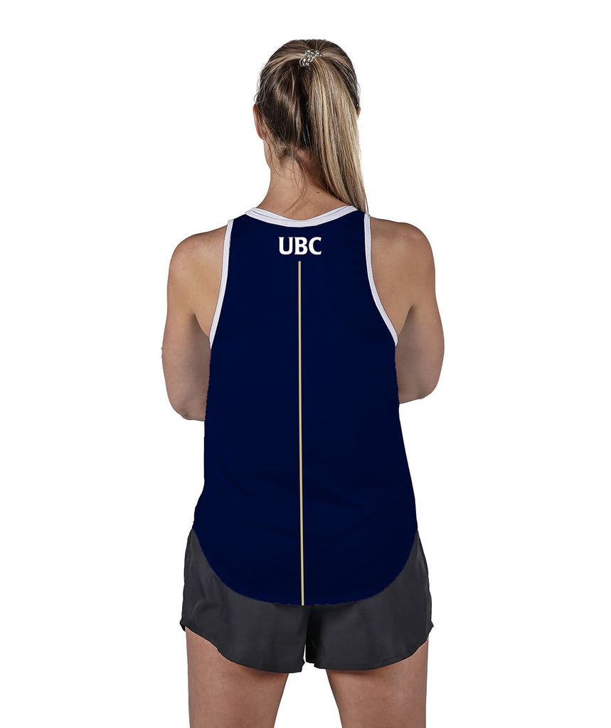 Women's University Barge Club Training Tank - Navy