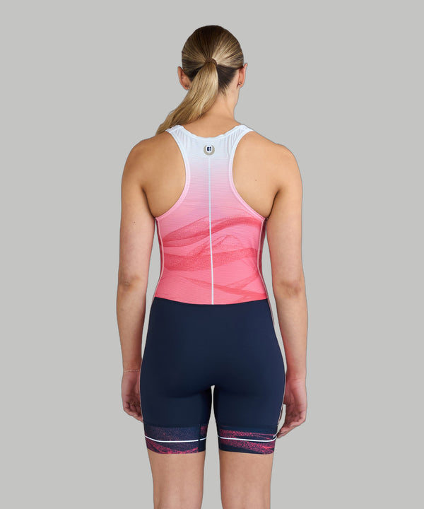 Women's 776BC X HOCR 61 Pro Unisuit - Coral/Navy