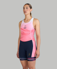 Women's 776BC X HOCR 61 Pro Unisuit - Coral/Navy