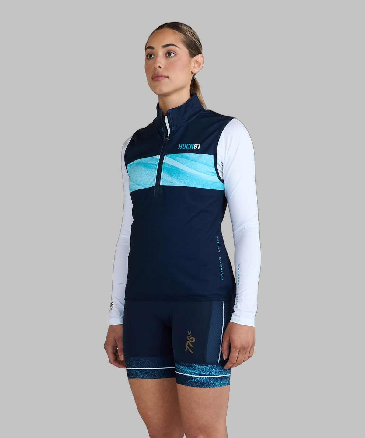 Women's 776BC X HOCR 61 Stratus Vest - Navy/Capri