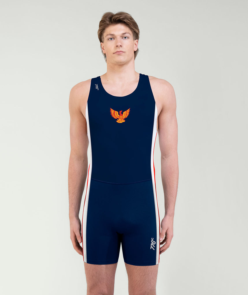 Men's Yarm School Boat Club Sprint Unisuit - Navy