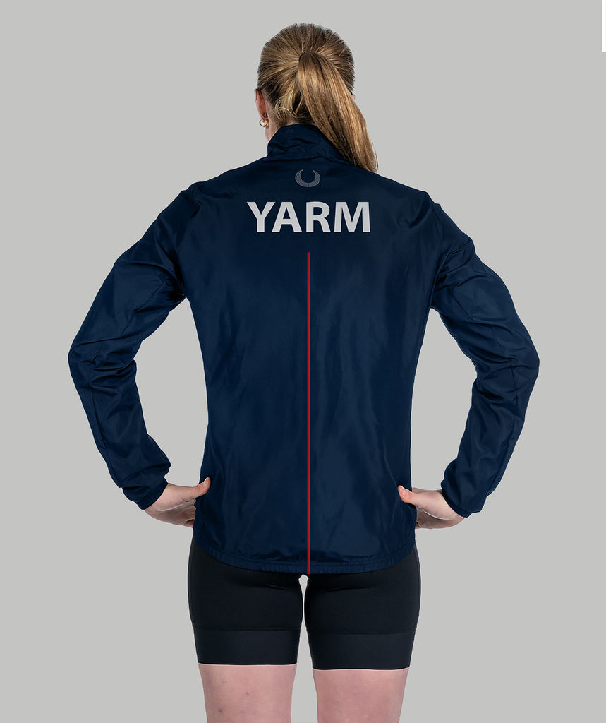 Women's Yarm School Boat Club Cirrostratus Wind Jacket - Navy