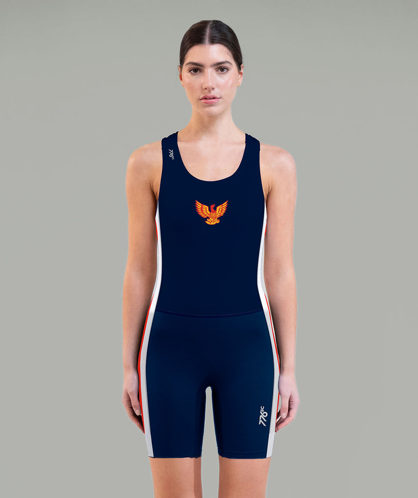Women's Yarm School Boat Club Sprint Unisuit - Navy